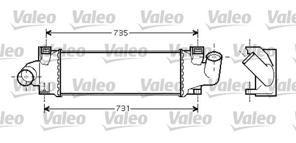 Радіатор інтеркулера FORD Focus II 04-11 1353523