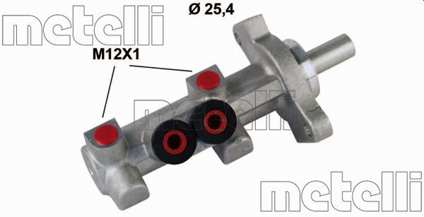 Головний гальмівний циліндр, Metelli 050615