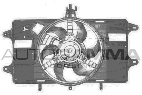 AUTOGAMMA ventilátor, motorhűtés GA201005