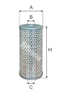 Hydraulický filtr, řízení TE 4038H