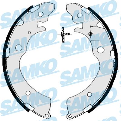 Комплект гальмівних колодок, Samko 85690