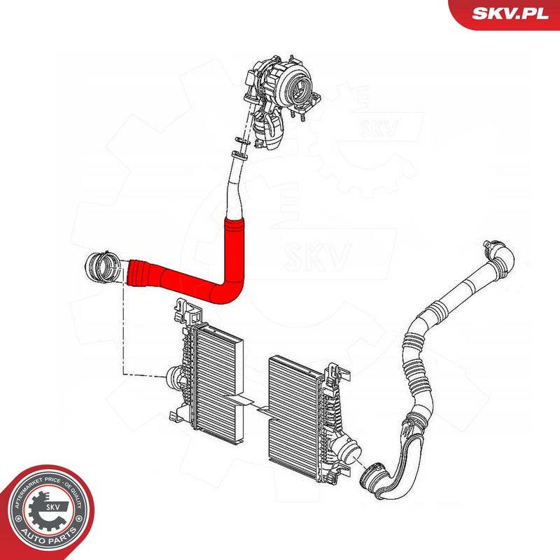 Laadimisõhu voolik, ESEN SKV 43SKV262