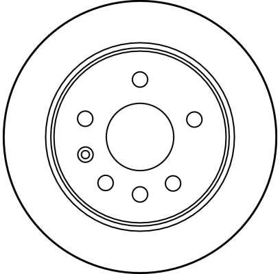 TRW DF1613 Brake Disc