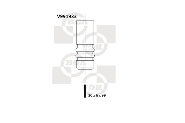 BGA V991933 Inlet Valve