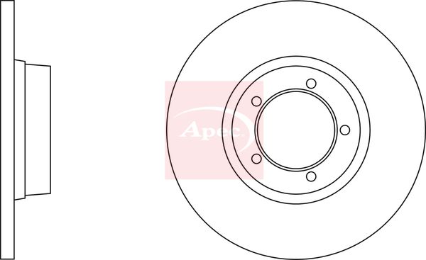 APEC Brake Disc DSK716