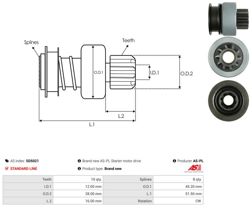 Vabajooks, starter, AS-PL SD5021