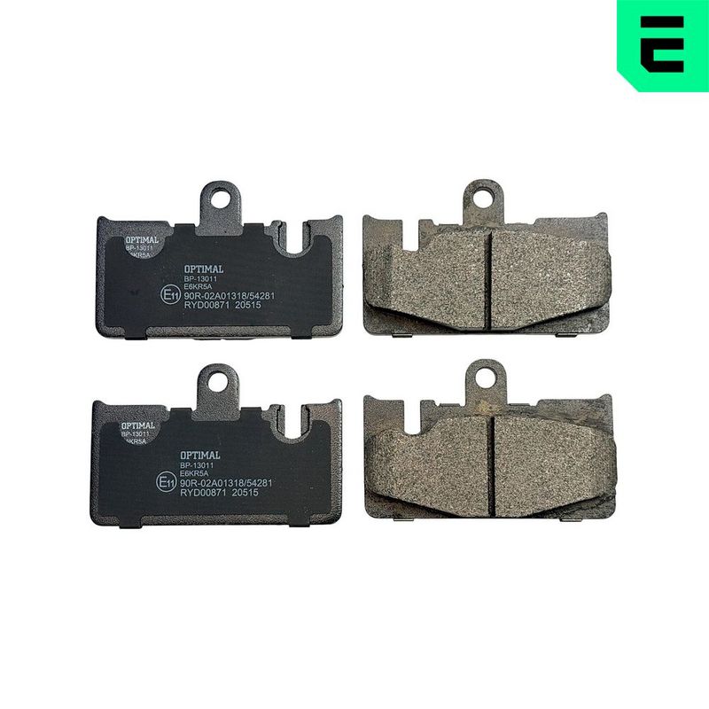 OPTIMAL BP-13011 - Brake Pad Set, disc brake