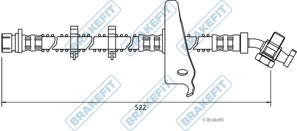 APEC Brake Hose BHO4051