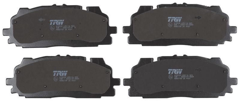TRW GDB2158 Brake Pad Set, disc brake