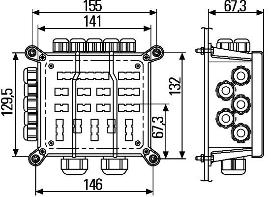 Piese de legatura/distributie 8JE 340 151-001 HELLA