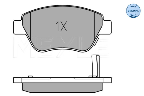 MEYLE 025 239 8217/W Brake Pad Set, disc brake
