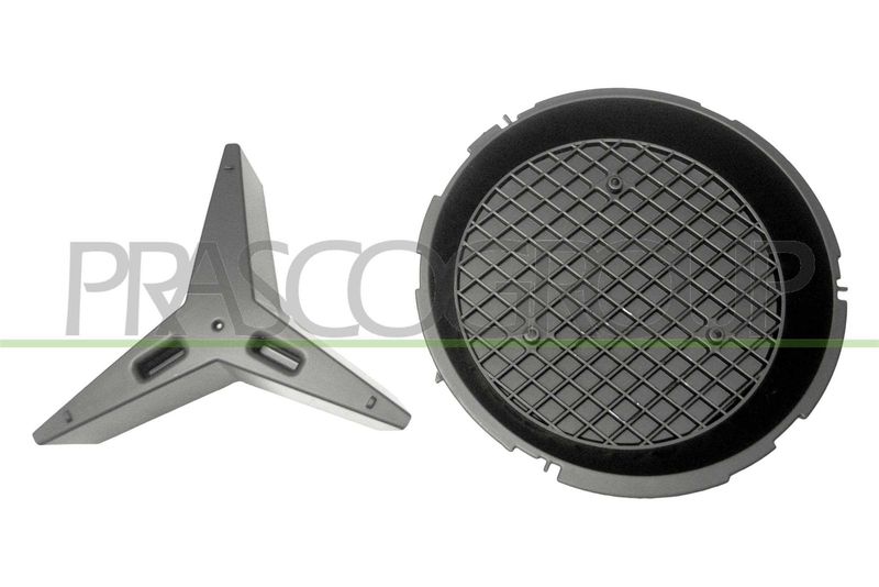 Soporte, panal de radiador