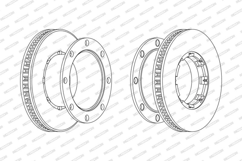 Brzdový kotouč FCR220A