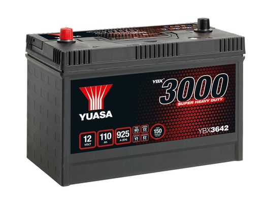 Yuasa Starter Battery YBX3642