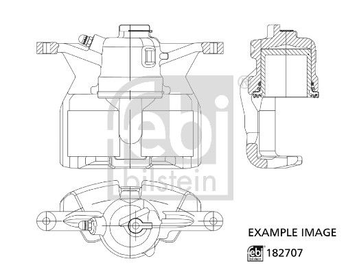 FEBI BILSTEIN 182707 Brake Caliper