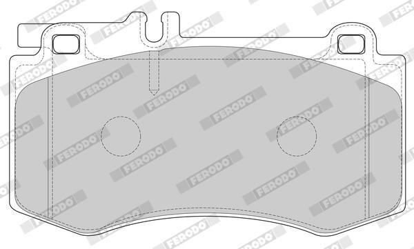 FERODO FDB4694 Brake Pad Set, disc brake