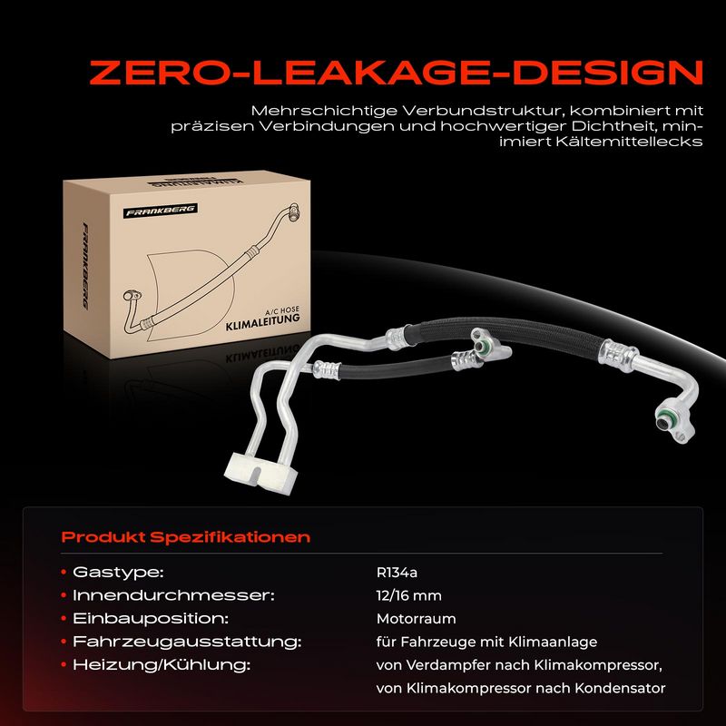 Frankberg 5481FB0031949 High/Low-pressure Line, air conditioning