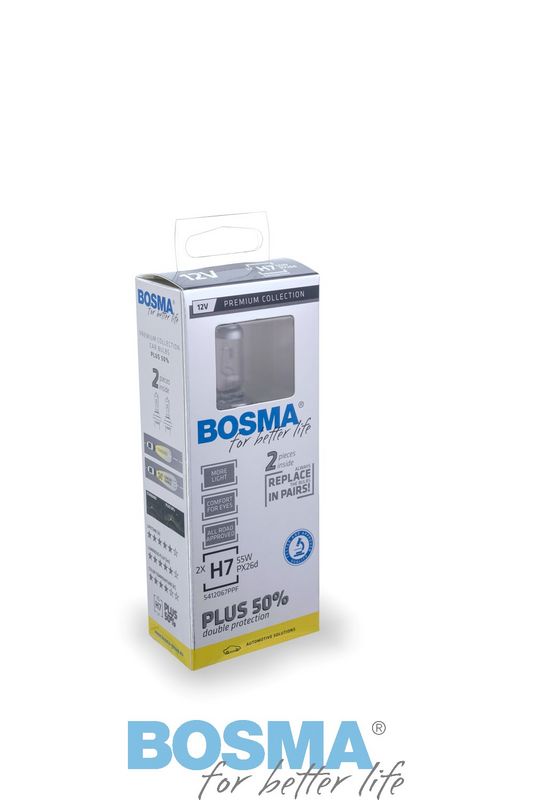 BOSMA 4063 - Bulb H7 12V 55W