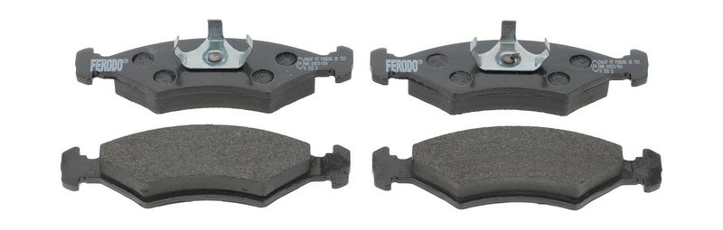 Plaquettes+de+frein+à+disque FERODO FDB206