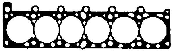 Ущільнення, голівка циліндра, BMW E30/E28/E34 2.5-2.7 81-93, Bg Automotive CH3310