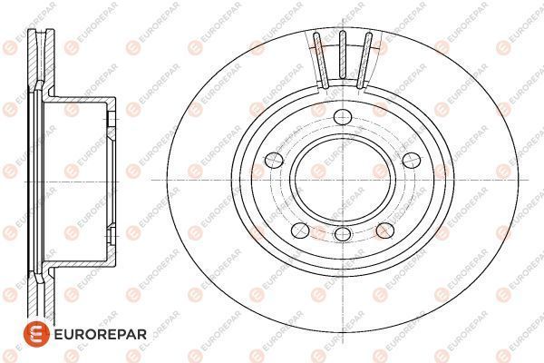 Гальмівний диск, Eurorepar 1618888380