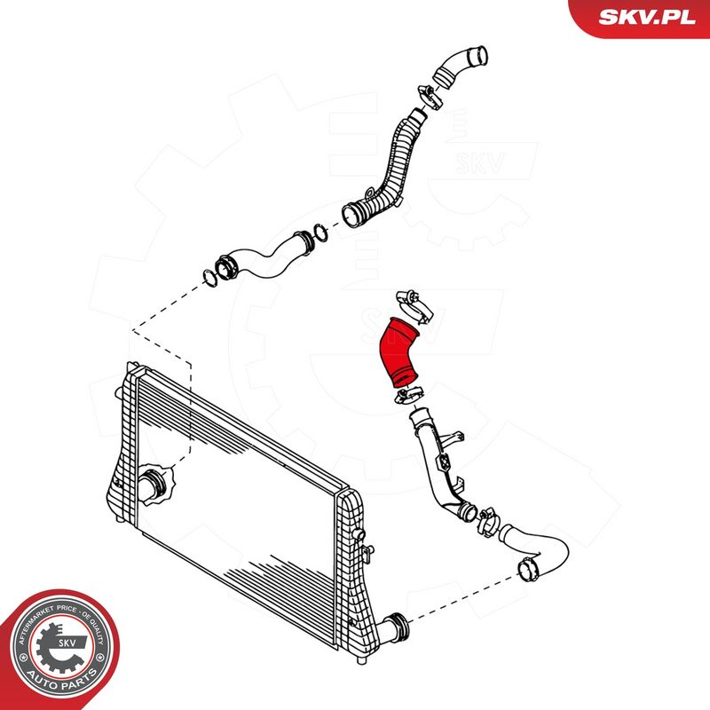 Laadimisõhu voolik, ESEN SKV 24SKV056