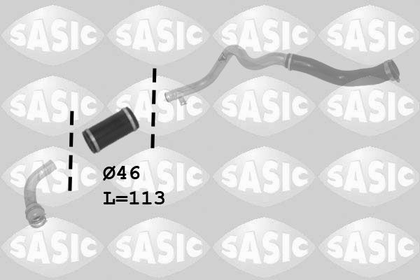 SASIC Töltőlevegő cső 3334062