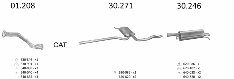 EDEX 102 - Exhaust System