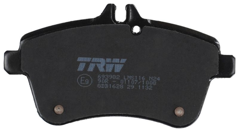 TRW GDB1628 Комплект гальмівних накладок, дискове гальмо