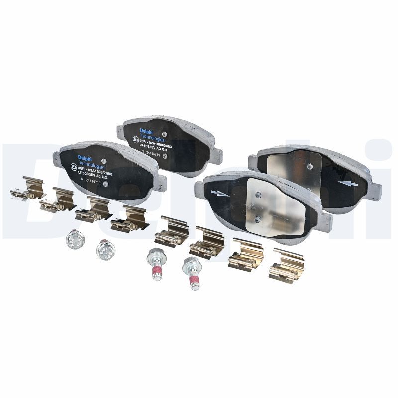 DELPHI LP5083EV Brake Pad Set, disc brake