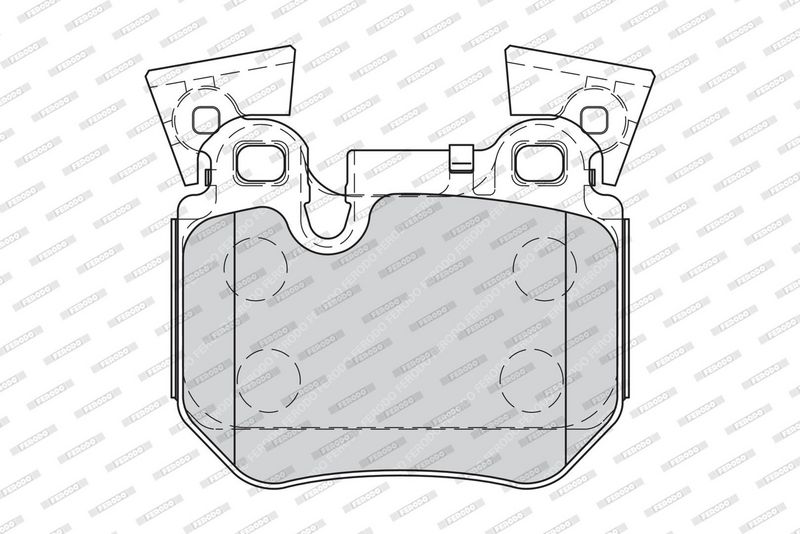 FERODO Plaquettes de frein à disque FDB4217