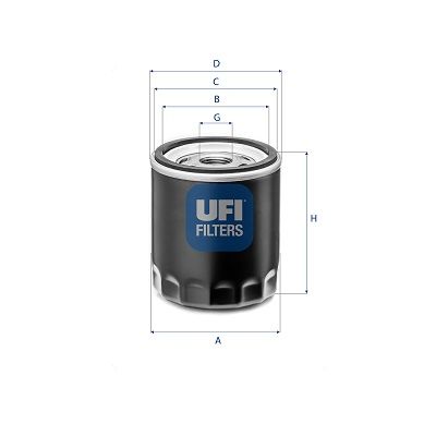 UFI olajszűrő 23.786.00