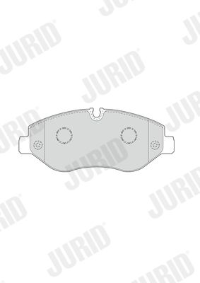 JURID 573760J Brake Pad Set, disc brake