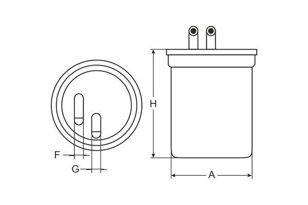 горивен филтър SCT - MANNOL