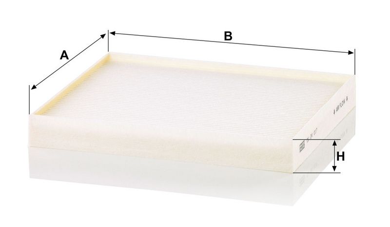 Filter, salongiõhk, MANN-FILTER CU 24 017