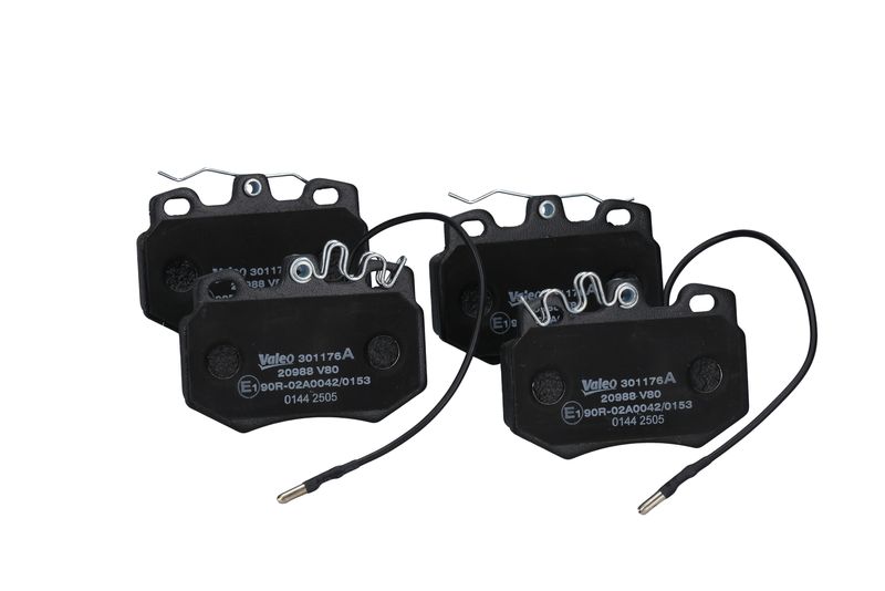 Sada brzdových destiček, kotoučová brzda 301176A