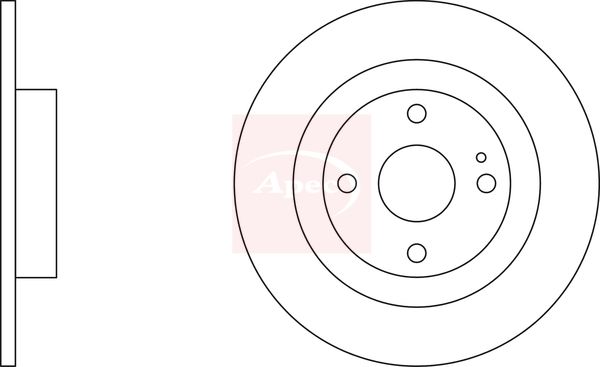 APEC Brake Disc DSK2095