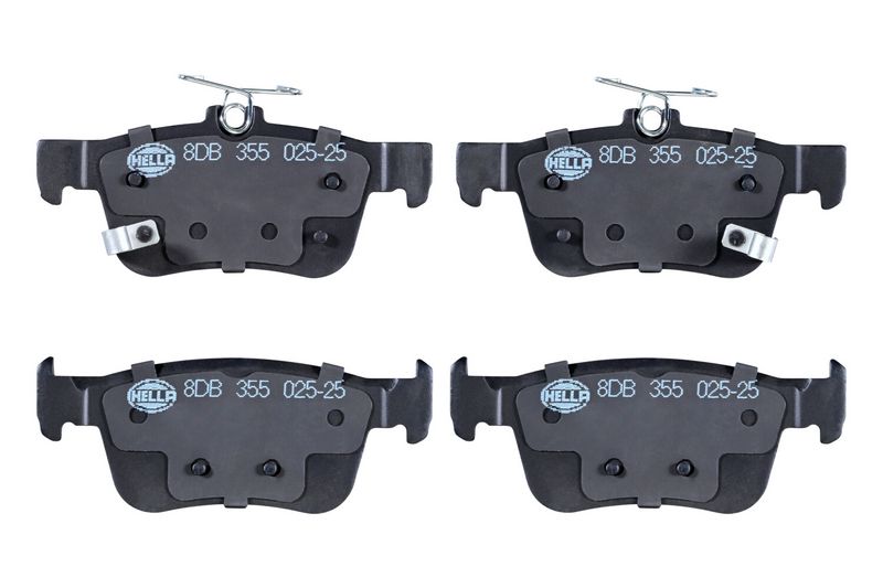 Set placute frana,frana disc 8DB 355 025-251 HELLA