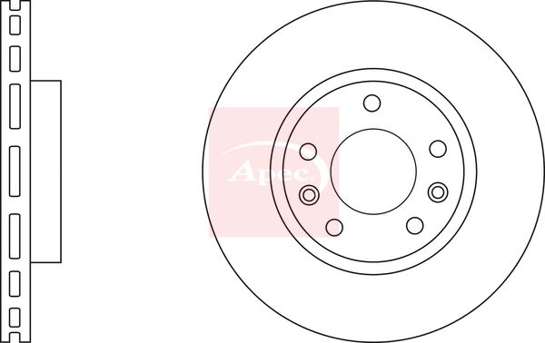 APEC Brake Disc DSK3081