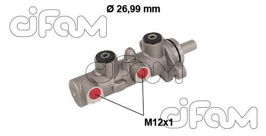 Головний гальмівний циліндр, Cifam 202-799
