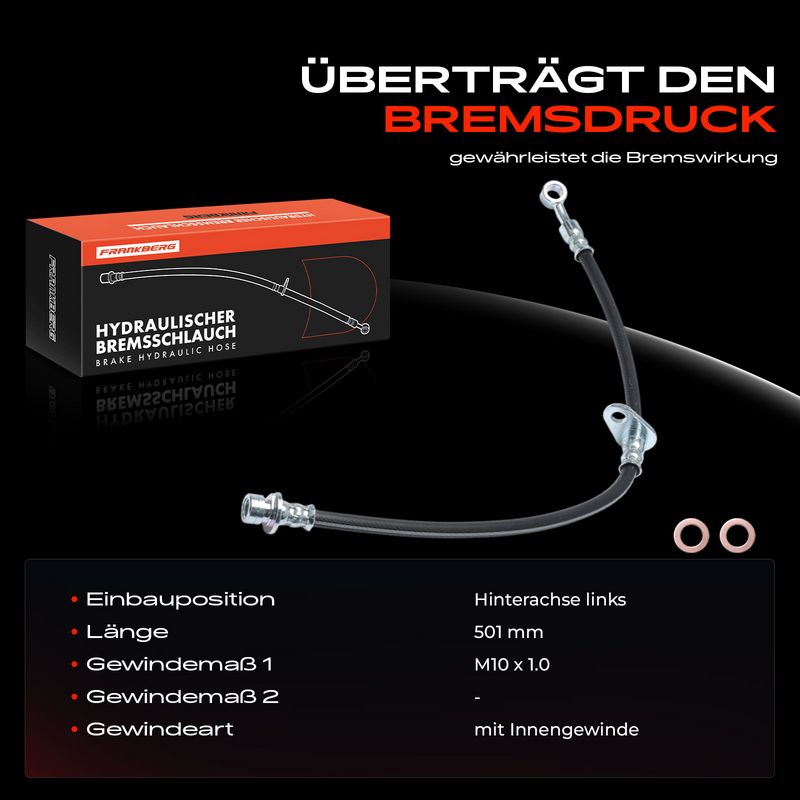 Frankberg 5481FB0004634 Brake Hose