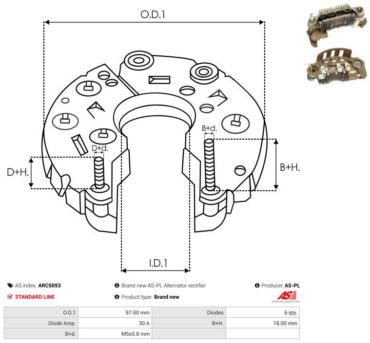 Seadistaja, generaator, AS-PL ARC5093