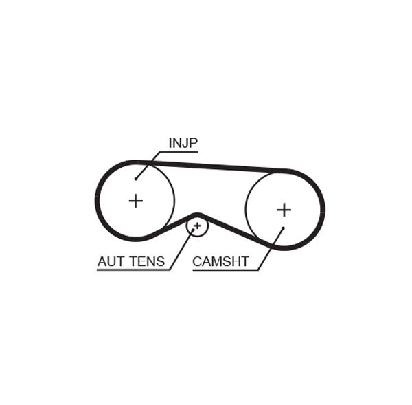 GATES K015557XS Timing Belt Kit