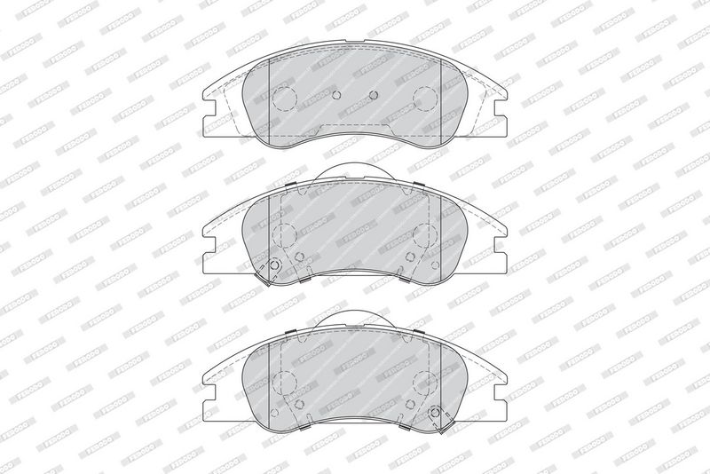 FERODO Plaquettes de frein à disque FDB4014