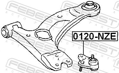 FEBEST 0120-NZE Ball Joint