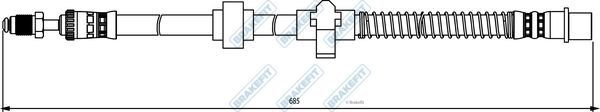 APEC Brake Hose BHO4308