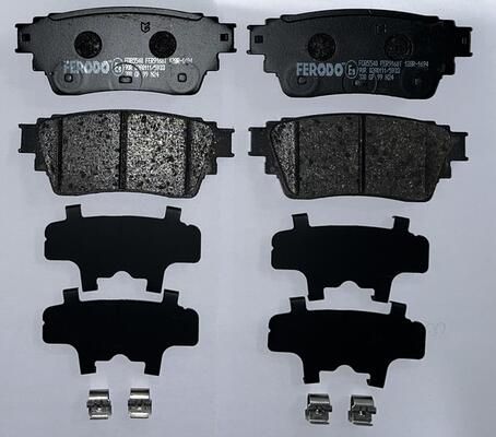 FERODO FDB5540 Brake Pad Set, disc brake