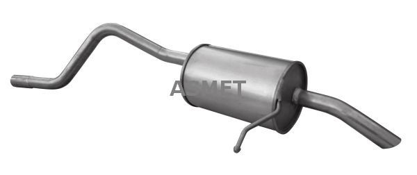 ASMET 10.147 Rear Muffler
