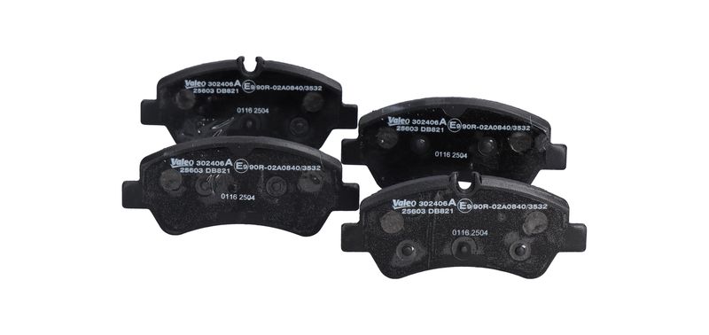 Sada brzdových destiček, kotoučová brzda 302406A