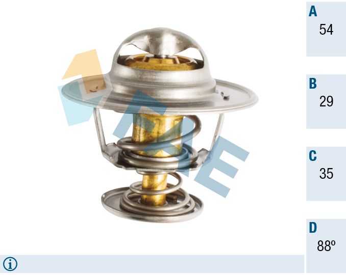 Termostato, refrigerante FAE 5303888